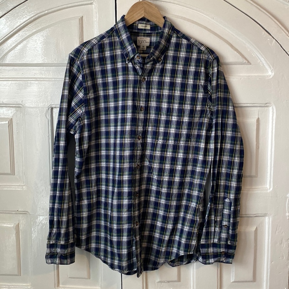 J Crew Brushed Twill, Classic Fit, Medium